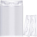 100pcs Rectangle Eyelash Storage Trays for False Lashes