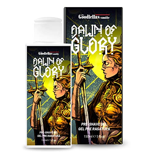 The Goodfellas¡¯ Smile PRE Shave Gel - Dawn of Glory 5.1 oz ? Made in Italy ? Ultra-Glide Lubricating Formula for Smooth Razor Passes ? Unscented Pre-Shave Gel Ideal for Sensitive Skin & Stubble Lift