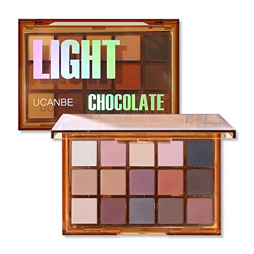 UCANBE 15 Shades Eyeshadow Palette - Shimmer Matte Metallic
