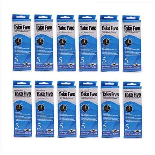 Dongsung Take 5 Hair Dye No.5 Matt Brown Covers Gray Hair in Just 5 Minutes Without Any Foul Odor! Designed to Improve Damaged Hair (Pack of 12)