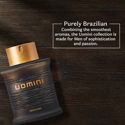 O Boticario UOMINI Cologne for Men, Long Lasting Premium Cologne for Men, 100ml