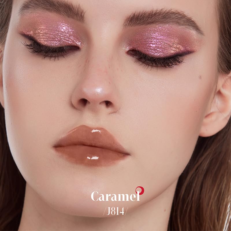 GIRLCULT Tinted Lip Gloss Jelly Lip Glaze Buildable Color Sheer to Bold