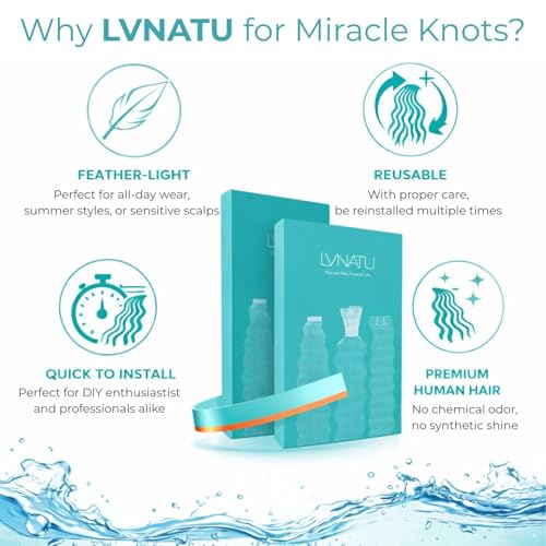 Lvnatu Feather Crochet Human Hair 20 Inch Deep Wave 120g