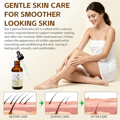 Cyperus Rotundus Oil for Hair Removal & Skin Care