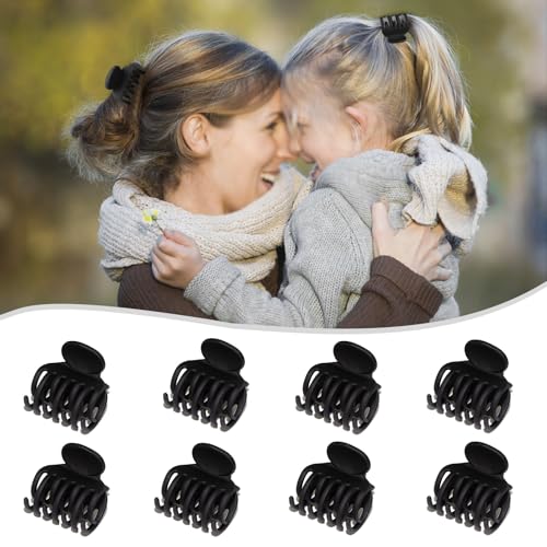8PCS Claw Hair Clips for Thin & Thick Hair, 1.6" Matte