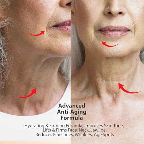 UOG (United One) Super Vitamin C Face Serum - Anti-Aging, Hydrating & Firming Formula, Lifts & Firms Face, Neck, Jawline, Reduces Dark Spots, Fine Lines, Wrinkles, Even Skin Tone.1 Fl Oz - Pack of 3