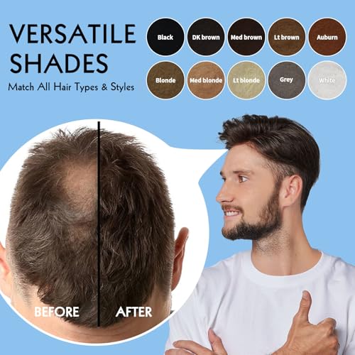 Hair Building Fibers for Thinning Hair - Dark Brown, 27.5g