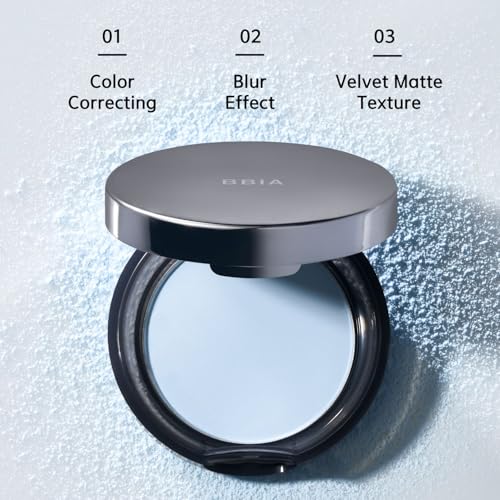 BBIA EAU Powder Pact - Pressed Powder Compact with Mirror