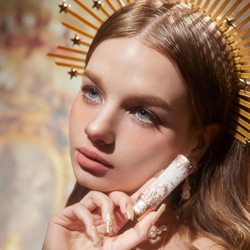 Flower Knows C01 Starry Cross Matte Lipstick - Vegan Moisturizing Lip Mud