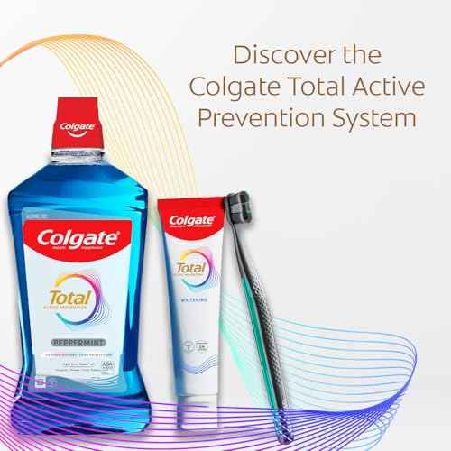 Colgate Total Active Prevention Soft Bristle Whitening Toothbrushes, Soft Toothbrush with Charcoal Infused Bristles, Helps Whiten and Reaches Deeper Along The Gumline and Between Teeth, Black, 2 Pack