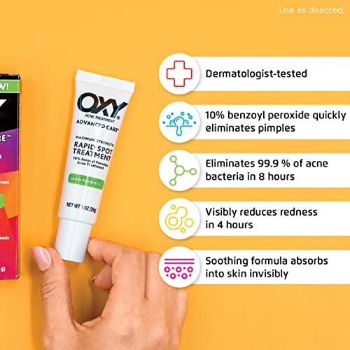 OXY Advanced Care Maximum Strength Rapid Spot Treatment with Prebiotics