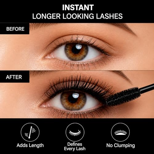 ANJO Tubing Mascara Black – Waterproof & Smudge-Proof
