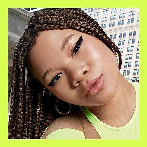 Maybelline Tattoo Studio Ink Pen Liquid Eyeliner, Up to 24 Hours of Wear, Waterproof & Smudge-Resistant Make Up, Brown, 1 Count