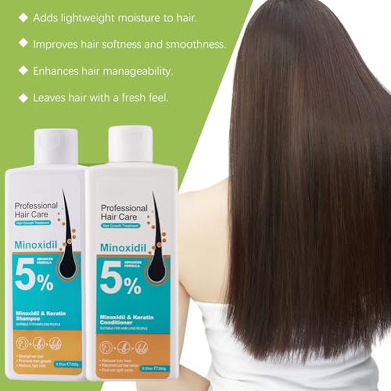 5% Minoxidil Shampoo & Conditioner for Hair Growth
