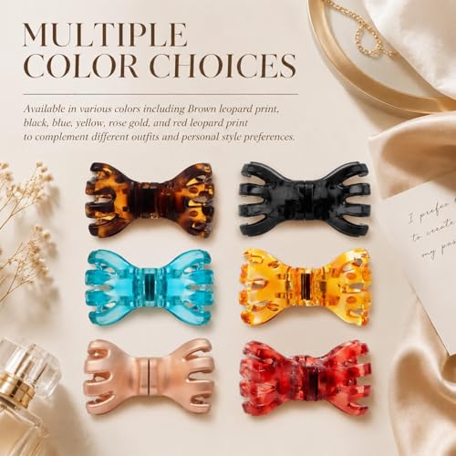 ASTRULUME Magnetic Hair Clips - 2-in-1 Strong Hold, No-Slip