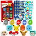 Pokemon Party Favor Set with 15 Erasers & Trading Cards