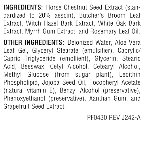 Planetary Herbals Horse Chestnut Cream - 2 oz Vein Support