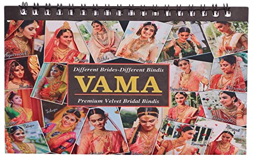 VAMA Stone Bindi Book - 372 Multicolor Designer Bindis