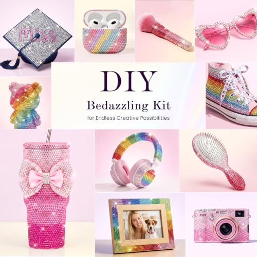 40,000 Pcs Bedazzling Rhinestone Kit with B7000 Glue & Tools