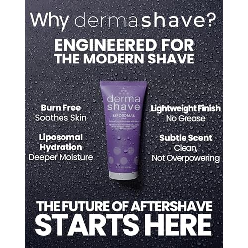 After Shave Lotion for Men - Great for Sensitive Skin - Liposomal Aftershave - No Greasy Feel, Clean Antiseptic Formula