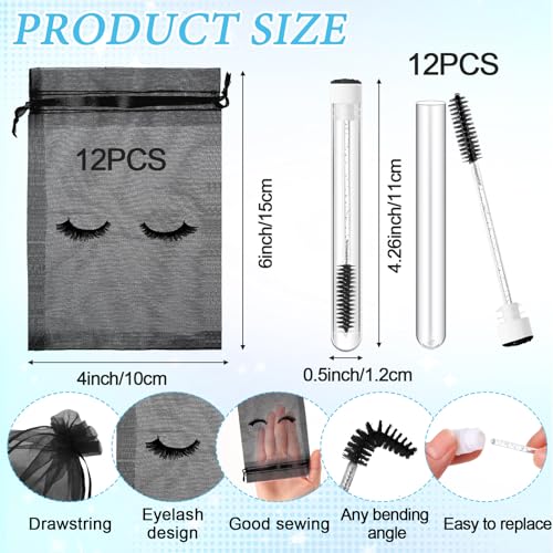 Lash Shampoo Kit - 80 Piece Eyelash Extension Care Set