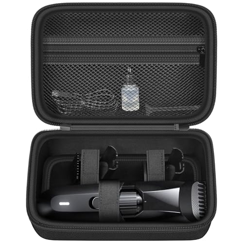 Hard EVA Beard Trimmer Case with Mesh Pocket & Carry Handle