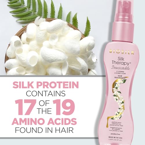 BioSilk Silk Therapy Hair Fragrance - Jasmine & Honey, 2.26oz