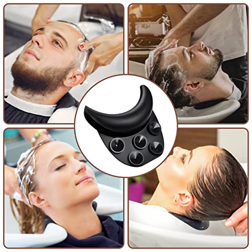 Silicone Salon Shampoo Neck Rest Cushion with Suction Cups