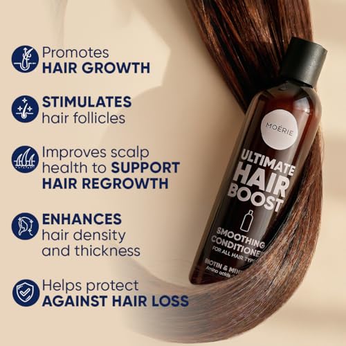 Moerie Hair Growth Conditioner for Men and Women – Biotin & Rosemary Thickening Solution