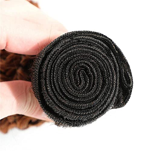 Ombre Honey Blonde Kinky Curly Hair Bundles 28 Inch