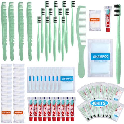 Hushee 48-Piece Personal Hygiene Kit with Toiletries