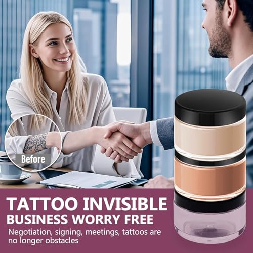 Waterproof Tattoo Cover Up Makeup - 2 Adjustable Shades