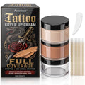 Tattoo Cover Up Makeup Waterproof Concealer Set