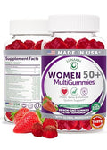 Lunakai USA Made 50+ Women's Multivitamin Gummies, 60 Count (Single Bottle)