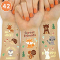 Woodland Animal Temporary Tattoos - 42 Glitter Styles