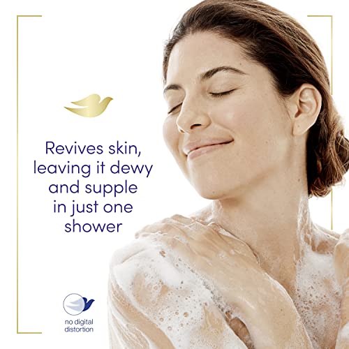 Dove Body Wash with Pump For Dewy, Supple Skin Peony and Rose Oil Cleanser That Effectively Washes Away Bacteria While Nourishing Your Skin 34 oz