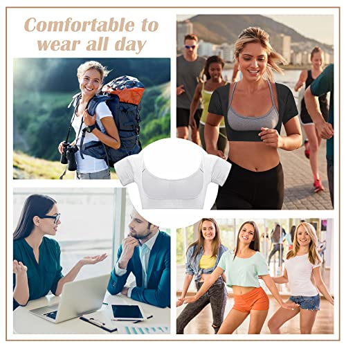 Underarm Sweat Proof Shirt Pads - 6 Pcs Breathable Armpit Protectors for Women