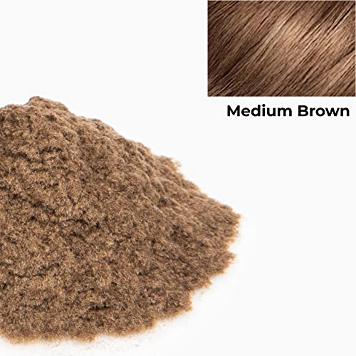 Caboki Hair Fibers – Plant-Based Thickening Spray, Medium Brown 16g