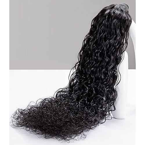 Raw Indian Human Hair Single Bundle,Triple Lifespan Than Regular Virgin Hair,In-Store Quality,Online Price! 100% Raw Indian Hair Bundles Water Wave Raw Hair Bundles 14 Inch