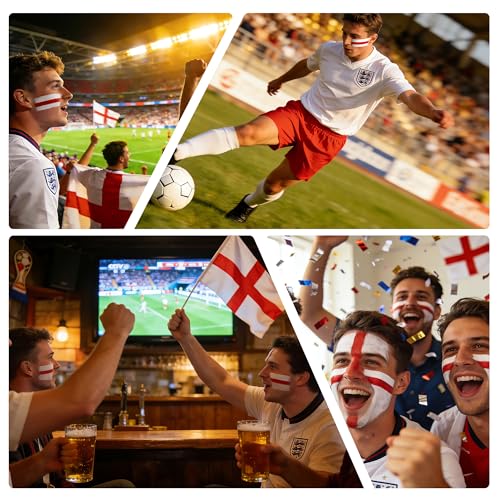 3 Pack Hypoallergenic Face Paint Sticks for Sports Fans