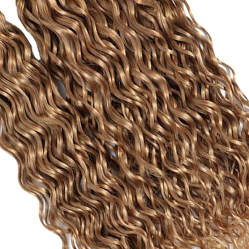 Brazilian Water Wave Human Hair Bundle 28" - 100g T1B27 Blonde