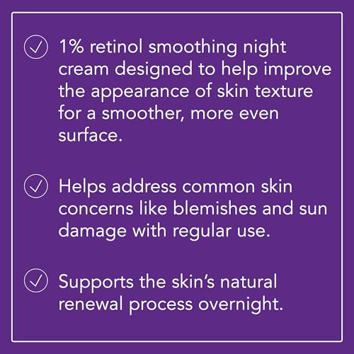 Omni Bioceuticals Bio-Revive Retinol Smoothing Night Cream with 1% Pure Retinol, 50ml