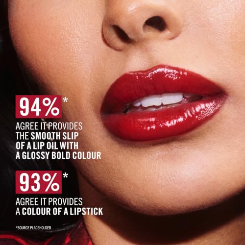 Rimmel Oh My Gloss! Slip Stick Lip Gloss, 400 Rebel