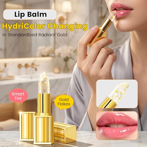 pH Color Changing Lipstick for Older Women - Moisturizing & Transferproof (3 pcs)