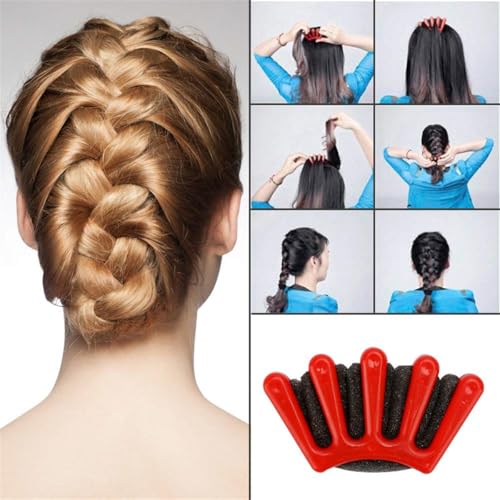 28-Piece DIY Hair Braiding and Styling Tool Kit for Easy Hairstyles