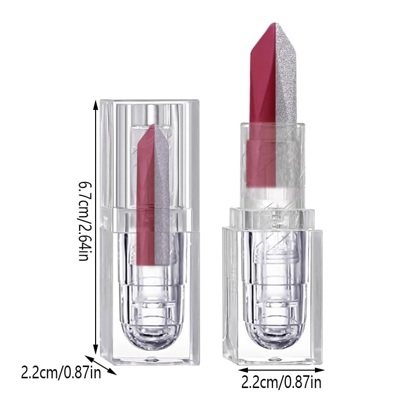 2-in-1 Matte Metallic Lipstick & Lip Liner | Waterproof Long Wear