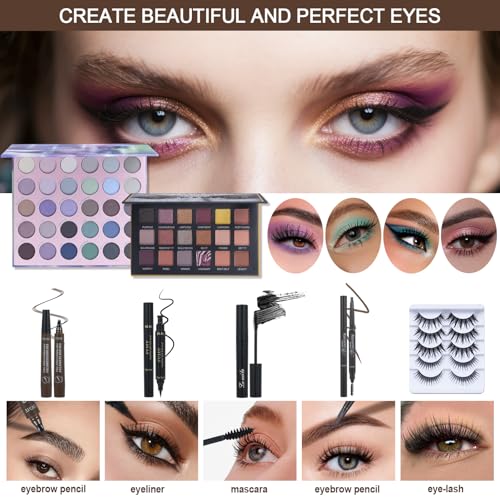 TooAemiS All-in-One Makeup Kit for Women - Travel Set & Gift