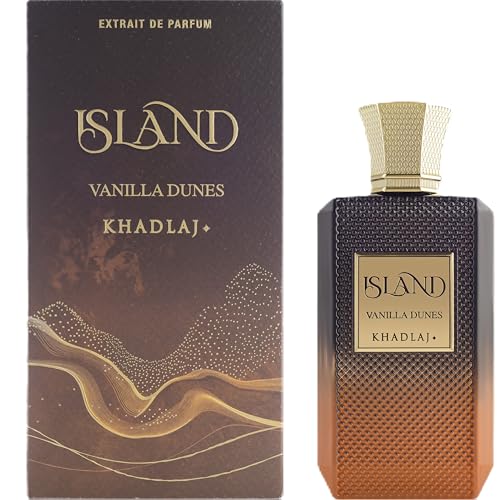 Khadlaj Island Vanilla Dunes Unisex Extrait De Parfum Spray 3.4oz – Enchanting Fragrance