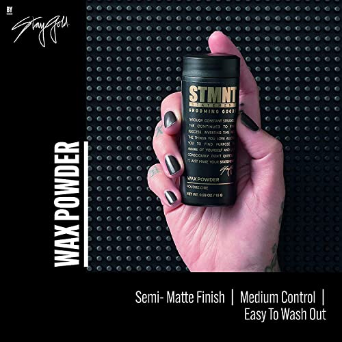 STMNT Grooming Wax Powder - Semi-Matte, Medium Hold
