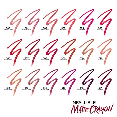 L'Oréal Infallible Matte Lip Crayon in Brulee